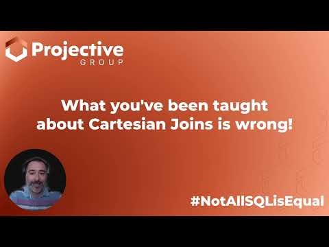 Dispelling Database Myths: Why Cartesian Joins are your secret SQL tool