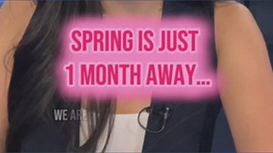 One month until spring