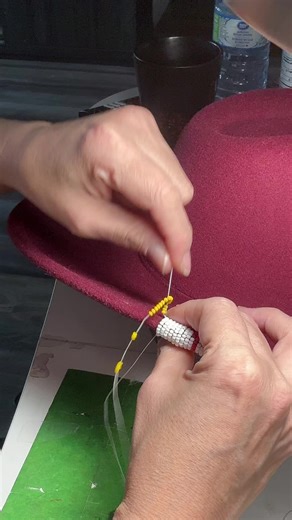 Creating a Beaded Hat: My First Experience