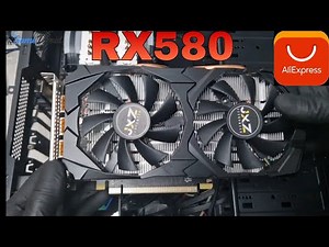 JXZ Radeon RX 580 8Gb GDDR5 256 bits unboxing and Test - Aliexpress