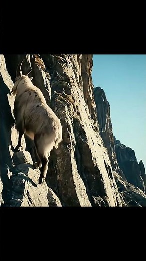 Mountain Master: Goat's Incredible Cliff Climb