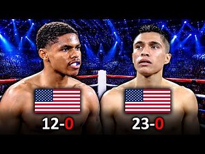 Shakur Stevenson (USA) vs Joet Gonzalez (USA) | Full Fight Highlights