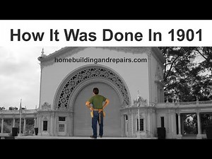 Old School Arch Building Layout And Design Methods - No Calculators For This One