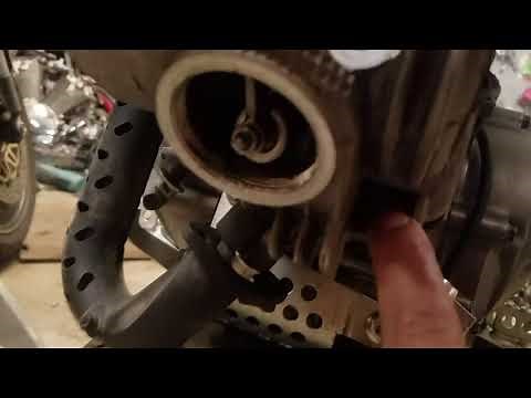 Yamaha TTR50 Top End Valves Timing