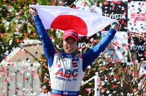 Sato first Japanese to win IndyCar race