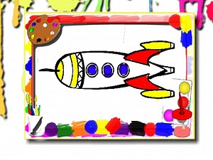Play Rockets Coloring Book | Free Online  Games. KidzSearch.com