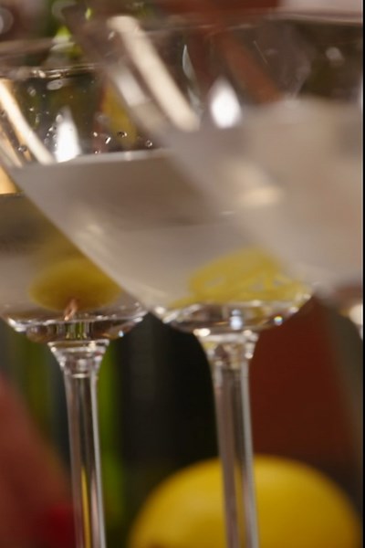 Classic vodka martini, simple elegance in every sip