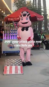 Did you know that we now have patio games?! Stop by and enjoy all your favorite summer patio games from corn hole to jumbo Jenga! | Bubba Gump Shrimp Co.