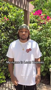 My name is Leon Thomas… #leonthomas #victorious #nickolodeon #insecurehbo | Leon Thomas