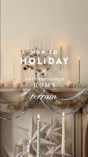 An Enchanting Hanukkah Table with Anthropologie Home