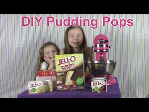 DIY Jello Pudding Pops