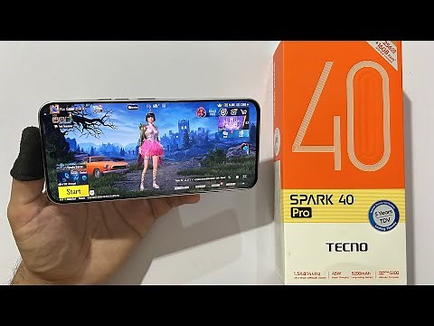 Tecno Spark 40 Pro🔥 PUBG Gaming Test | 120 FPS Handcam Review, Software Gyro!!