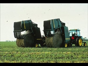 John Deere 430 530 Round Baler Twine Wrap System & Belt Splicing Info