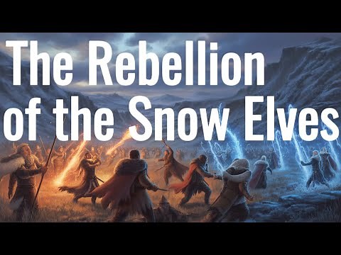 The Elder Scrolls Lore ▶ The Rebellion of the Snow Elves (Lore To Sleep To)