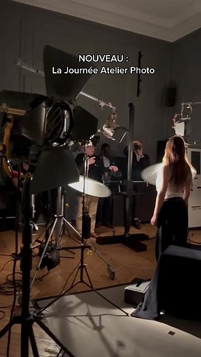 Une journée entière pour découvrir l’histoire et le savoir-faire du studio, avec la possibilité d’exercer votre talent en compagnie de notre équipe ❤️ #StudioHarcourt #photo #foryou #pourtoi #stagephoto