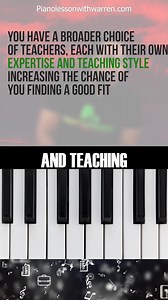 58 reactions | Piano lesson With Warren on Reels | Facebook
