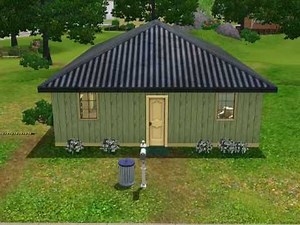 The Sims 3 Shotgun House Make-over