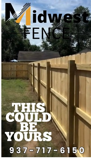 ✨ This Could Be Your Fence ✨ Bring in 2026 with a fresh new look and added peace of mind. A new fence boosts curb appeal, adds privacy, and defines your space.  Ready to upgrade? Let Midwest Fence build it right—quality materials, professional installs, and local service you can trust.  Call today 937-7176150 #springfieldohio #fence #DaytonOhio #daytonohio #HomeImprovement #homeimprovement #fenceinstallation | Midwest Fence LLC | Facebook