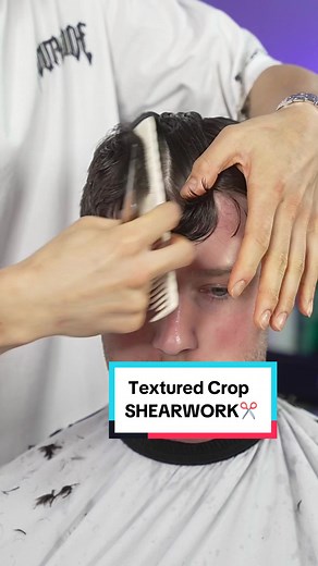 My Haircut Academy Mentorship Link in my Bio📚 #shearwork #texturedcrop #texturedhair #scissorwork #barber #tutorial #haircuttutorial