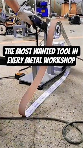 Smart tools, Industrial Belt Sander That Sparks Perfection! 🔥
