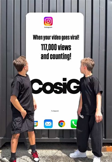 When you’re proud of a video you created together! 🙌 How cool 😎 is this @cosigstudiowear 🙌 This time @rocky_dancingninja and @ethan_samuel_dance are both wearing CosiG Black T’s and Rocky - Street by Amira cargo shorts in black and Ethan - Oversized trackies! Use code: Ethan10 to receive your discounts! 🙌 Use code: Rocky10 to receive your discounts! 🙌 Let’s keep those views rolling in 😉 #danceduo #danceclothes #cosig #dancefun