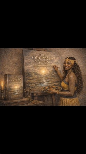 The Oromo Nation – Painted into Being A visual declaration of history, continuity, and existence. This artwork affirms the Oromo Nation as a living civilization—carried forward through memory, knowledge, and moral order. Part of the Oromia-My Country (OMC) Living Archive. Created for those who value meaning, memory, and indigenous knowledge. Buy this artwork (link in comments) | Oromia-My Country