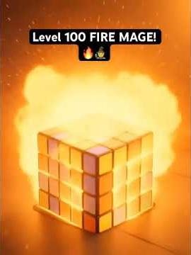 Fire Cube! Inside a Wizard?? 😱🔥#roblox #shorts