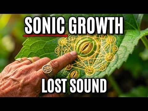Decoded: The 'Cymatic' Sonic Signal That Triples Plant Nutrient Uptake!