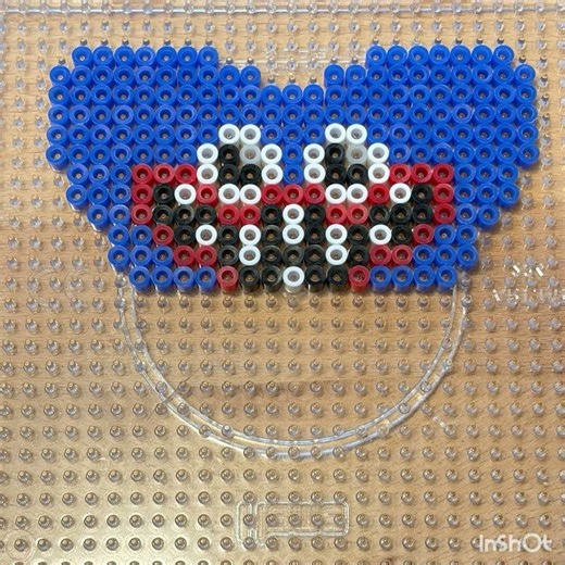アイロンビーズ図案 ハギーワギー ハギワギが出来るまで♪動画 #アイロンビーズ図案#アイロンビーズ#pixelart #ハギーワギー