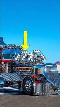 ☠️THIS TRUCK IS MORE EXPENSIVE THAN 3 BUGATTIS AND HAS A V24 ENGINE #automobile #truck #curiosities