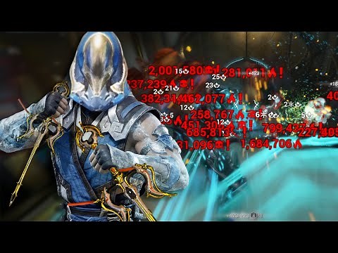 ABSOLUTE ZERO: Gauss Red Crit Melee Careen Okina Prime Build (Warframe)