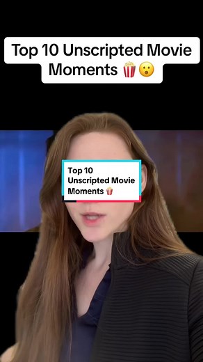 TOP 10 UNSCIPTED MOVIE MOMENTS (cr: Collider)😮🍿🎥 whaaaat. I even smushed this one into one part for you. As a treat. Can you guys think of anymore to add to the list? #greenscreen #rankinglist #moviescenes #movies #moviemoments #bestmoviescenes #rankingmovies #top10 #top3 movies movie scenes