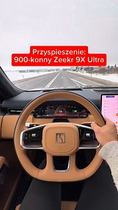 Jest szybki, co? Testowałem właśnie Zeekr 9x Ultra, pierwszy w Polsce luksusowy chiński SUV! W najbliższym czasie opublikuję pełny 30-minutowy materiał w programie Hi_5. Obserwuj, by być na bieżąco! ⬇️ #hi_5 #car #zeekr #poland #polska | Hi_5