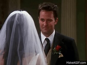 FRIENDS - Chandler and Monica's Wedding Ceremony on Make a GIF