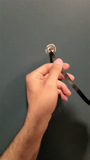 Installation of a connected peephole in Blanc-Mesnil 🔐 #security #home #surveillance