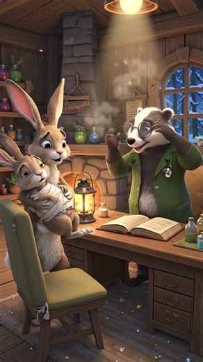 Pure Love of Two Little Rabbits 🐰💞 Short Story #cute #youtubeshorts #puppy