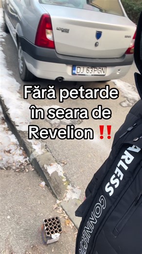 Fără petarde în seara de Revelion
