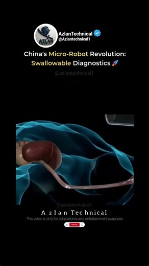 China's Micro Robot Revolution: The Future of Swallowable Diagnostics #ai #tech2026 #technology