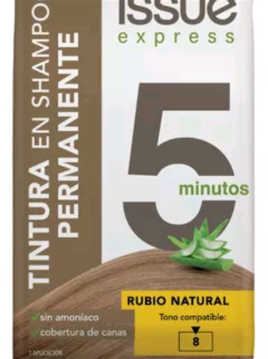 Probando el Shampoo Sin Amoniaco de ISSUE