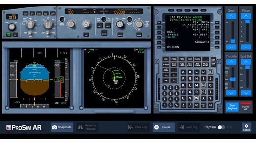 ProSimA322 FMS Trainer demonstration-FMS训练器使用演示（字幕版）