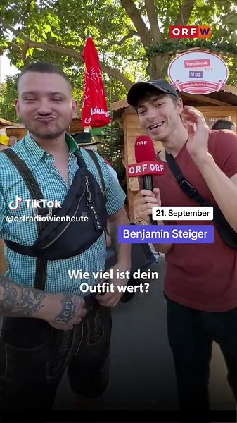 Trachten Outfitwert auf der Kaiser Wiesn in Österreich