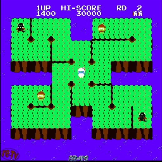 Dig Dug II | NES | 1985 | Retro-Entertainment TV