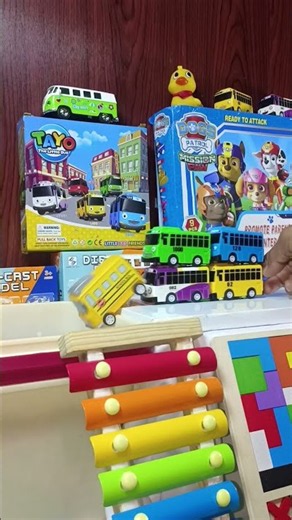 Wowwww | Tayo little bus,cars,truck,police car #1197 #robocarpoli #tayo #toys #pawpatrol #cars funny