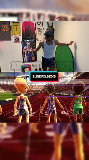 Kinect Sports Blindfolded Track & Field Challenge