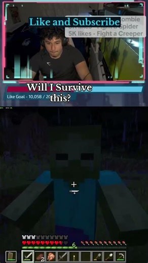 Epic Minecraft Mob Fight! 🗡️ #shorts