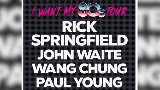 Rick Springfield brings '80s nostalgia to Toledo Zoo Amphitheater with Wang Chung, John Waite and Paul Young