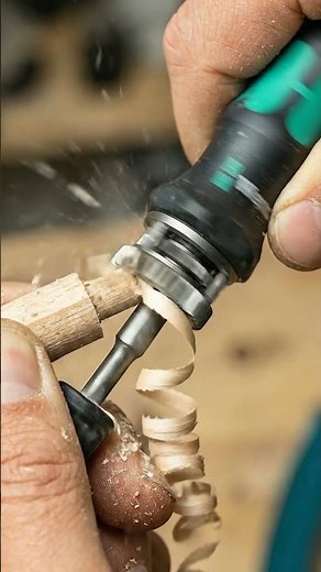 Wera Tool SHREDS Wood Like Magic! 😳🔥 #tools #woodworking
