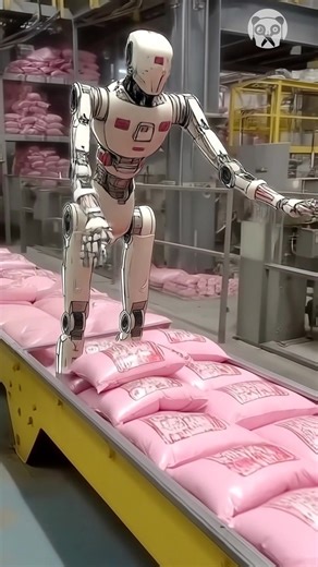8.5K views | This factory hired bad robots - AI video | Creative Ideas | Facebook