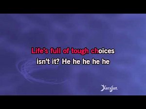 Poor Unfortunate Souls Karaoke (6 Keys Lower) - The Little Mermaid