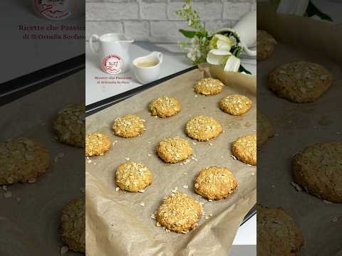Healthy and Light Rustic Oatmeal Cookies with Whole Wheat Semolina - Passionate Recipes